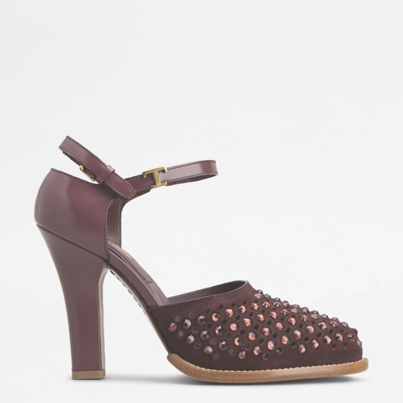 Tod’s D'Orsay Pumps in Smooth Leather and Suede size 36 - Picture 2 of 9